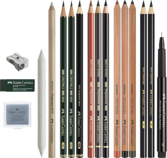 Produktbild Faber-Castell Farbstift Discovery Set (Mehrfarbig, 17 x)