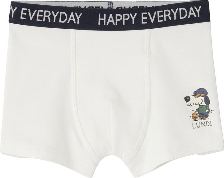 Actual product image Vertbaudet Bio-Kollektion: 7er-Pack Jungen Boxershorts mit Wochentag und Schriftzug (98, pack of 7)