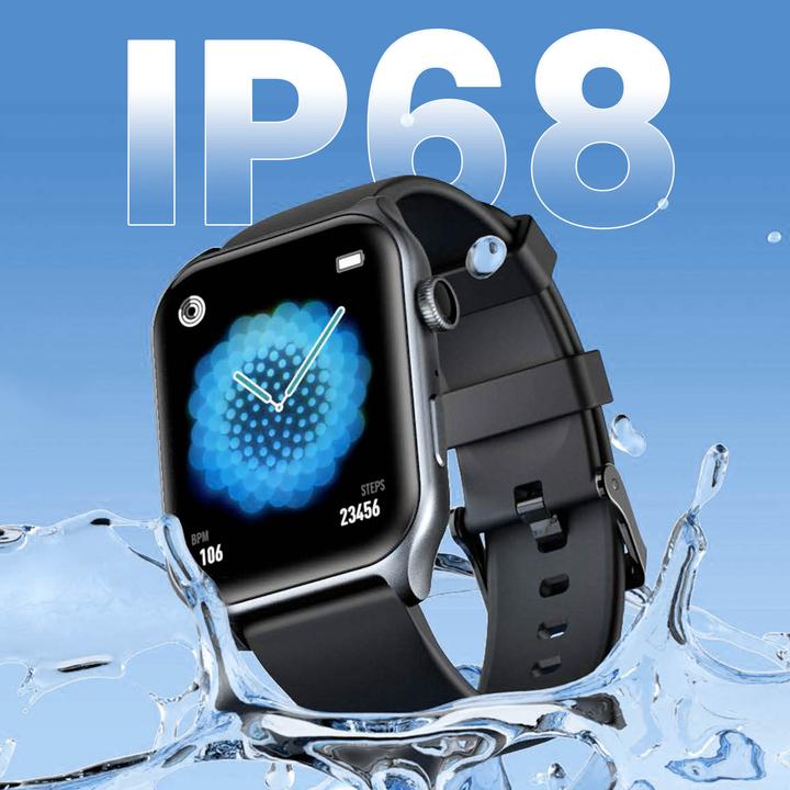 Actual product image Riversong smartwatch Motive 9 space gray SW900
