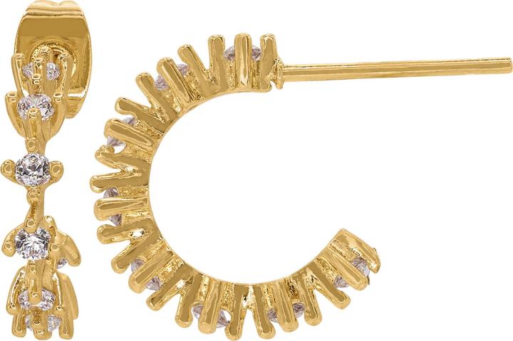 Actual product image Heideman Clara gold coloured (100% stainless steel)