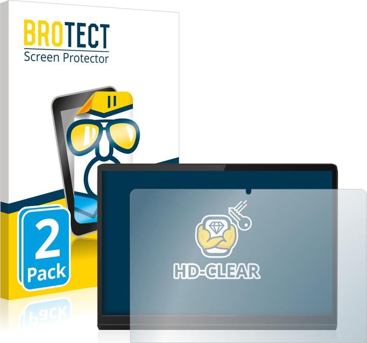 Actual product image BROTECT Screen Protector Clear (2 Piece, Yoga Tab 11)
