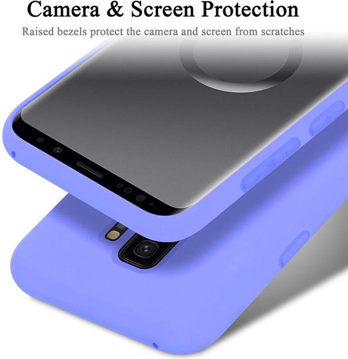 Actual product image Cadorabo TPU Liquid Silicone Case Cover (Samsung Galaxy S9+)