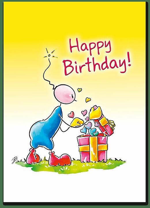 Actual product image Postkarte Geburtstag