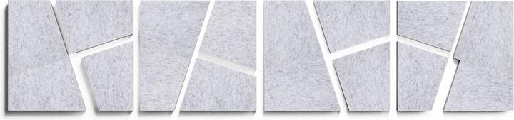 Actual product image Silent4 Sound absorber wall set Little16, light grey (16 pcs.)