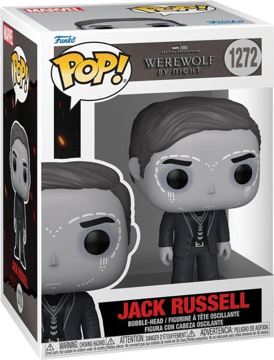 Actual product image Funko Pop! Marvel: Werewolf By Night - Jack Russell