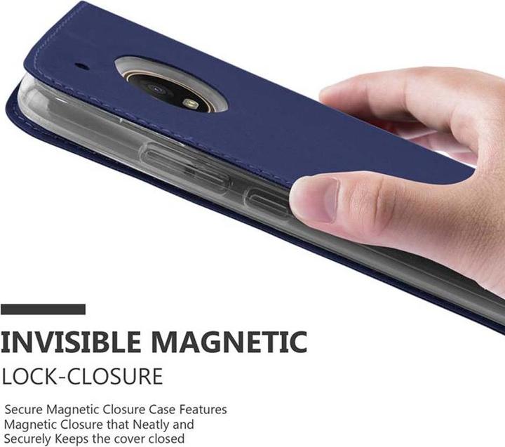 Image du produit Cadorabo Book Classy Style Cover (Motorola Moto G5 Plus)