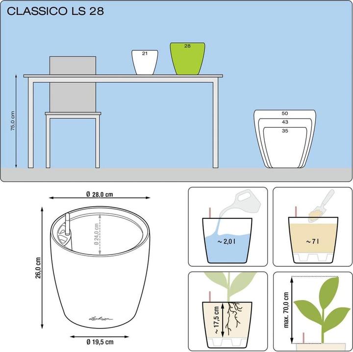 Produktbild Lechuza Classico (28.50 cm)