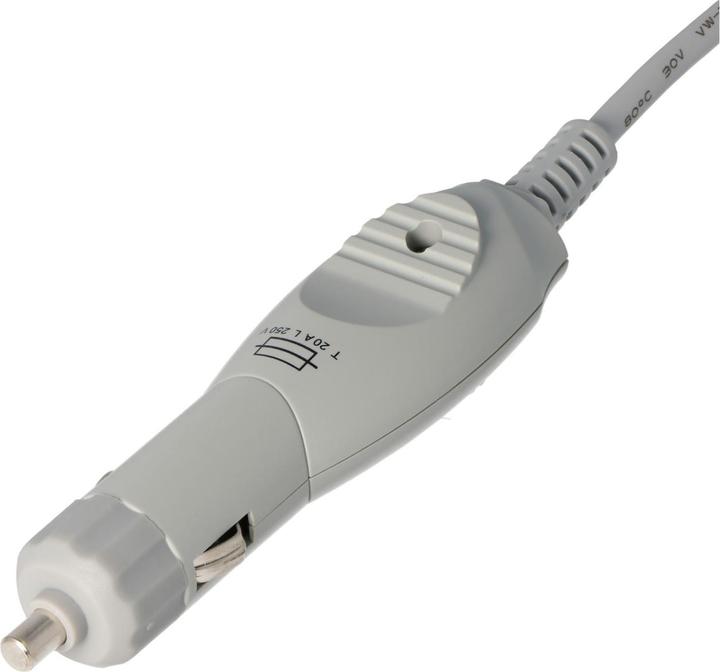 Actual product image Goobay Car voltage converter converts 12 V DC to 230 V AC, with protective contact socket and USB output