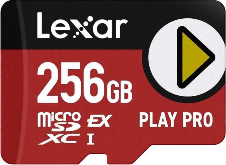 Image du produit Lexar Play Pro (256 Go, microSDXC, U1, UHS-I)