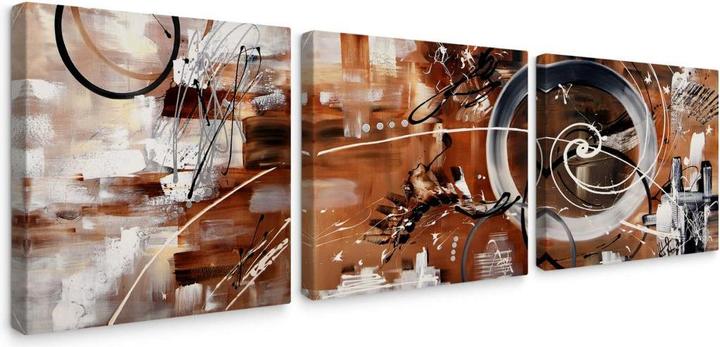 Image du produit Trenddeko Fedrau - Dans le cercle (3 parties) (50 x 50 cm)