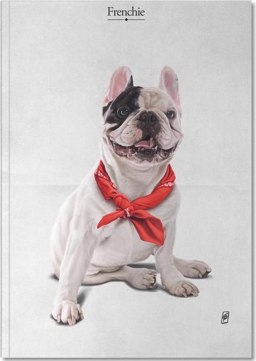 Actual product image Juniqe Frenchie - Dogs (A4, Lined)