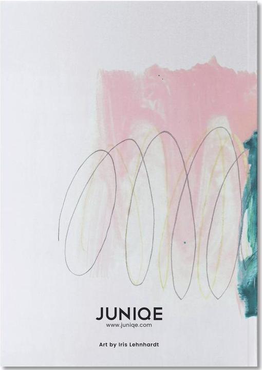 Immagine prodotto Juniqe Rosa e verde - astratto (A4, Righe)