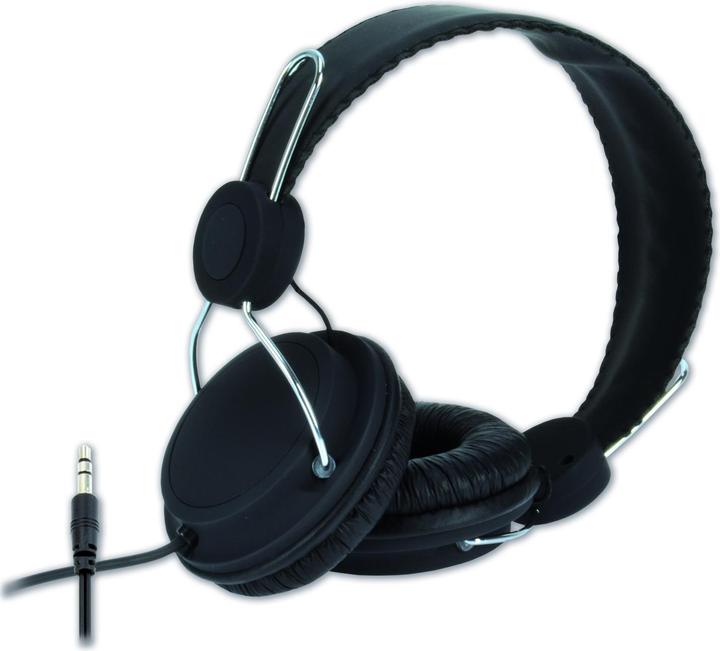 Actual product image MCL Casque stéréo 1,20m (Noir) (Cable)
