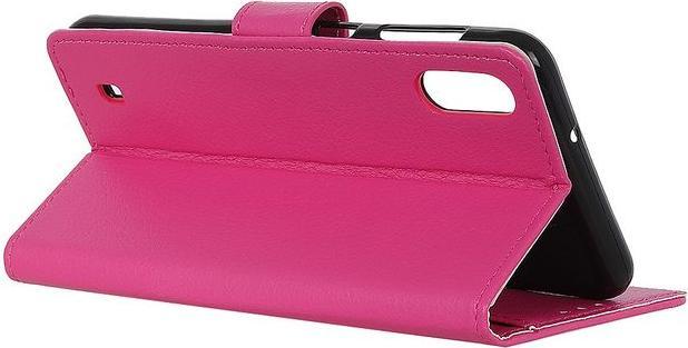 Actual product image MU Classic Litchi Leather Bookcover Series (ZTE Blade A7 (2020))