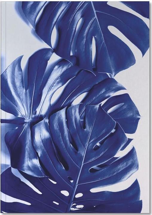 Produktbild Juniqe Monstera Blue - Blätter & Pflanzen (A4, Liniert, Harter Einband)