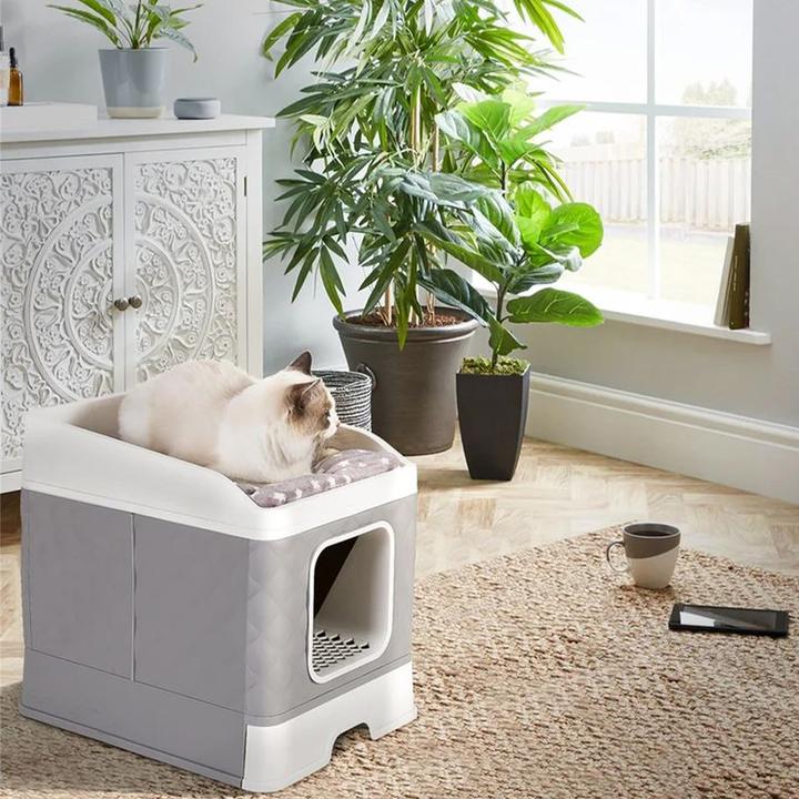 Actual product image Hermex XXL (Cat litter box closed)