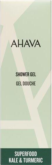 Produktbild Ahava SUPERFOOD Shower Gel "Kale & Turmeric" - Pflegendes Duschgel mit Grünkohl und Kurkuma (200 ml)