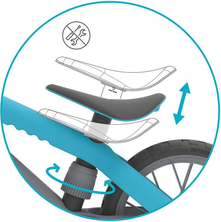 Actual product image Chillafish BMXie - MOTO Sound Balance Bike 12" from 2 - 5 years old