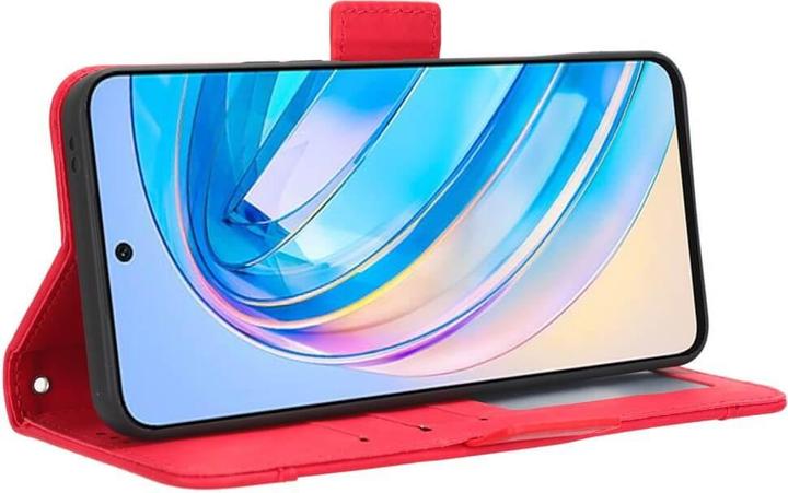 Immagine prodotto Cover-Discount Honor X8a - Custodia con molti scomparti per carte di credito rosso (Honor X8a)
