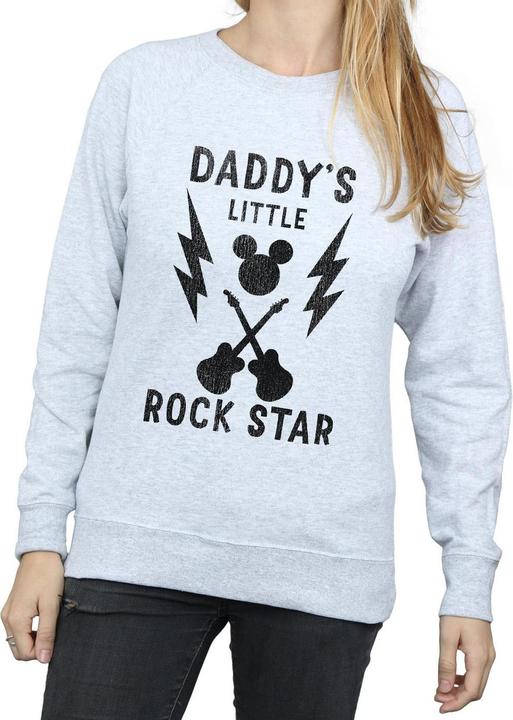 Immagine prodotto Disney Mickey Mouse Daddy's Rock Star Felpa Donna (M)