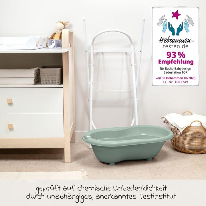 Image du produit Rotho Babydesign Babybadewannen & Badeeimer Baby-Badewanne Tilo - mit Anti-Rutschmatte