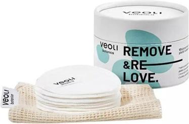 Veoli Botanica Remove & Relove wielorazowe bambusowe płatki kosmetyczne 7szt