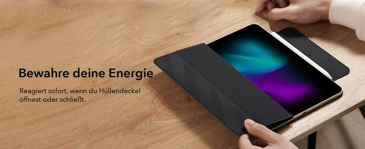 Actual product image ESR Rebound Magnetic Case (iPad Air 10.9 (2022), iPad Air 11 2024 (M2), IPad Air 10.9 (2020), IPad 11" (2018/2020/2021))