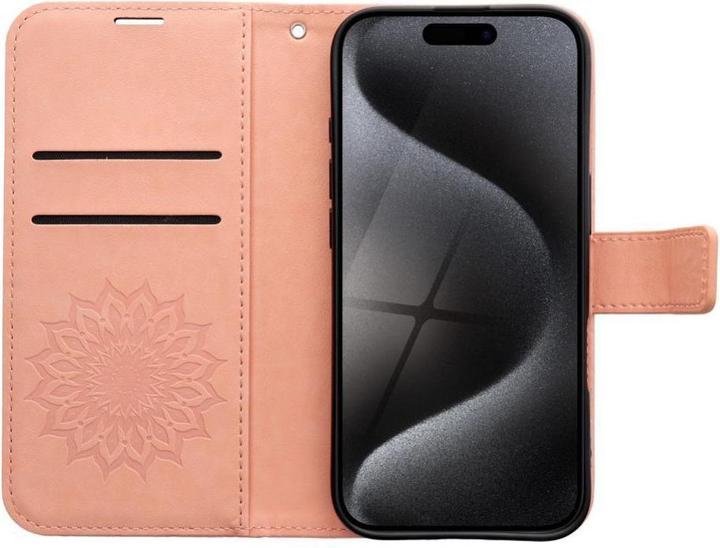 Produktbild OEM Back panel cover MEZZO Book case for IPHONE 16 mandala peach fuzz (Apple iPhone 16)