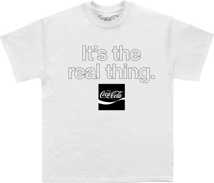 Coca Cola - T-shirt IT'S THE REAL THING - Adulte (L)