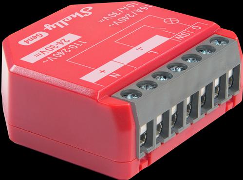Produktbild Shelly 1PM Gen4 4-pack (Schaltaktor)