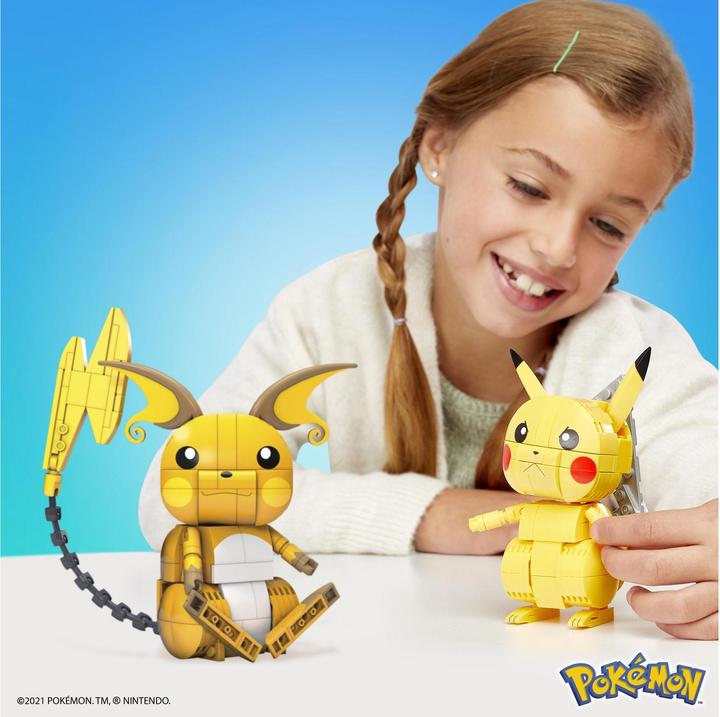 Produktbild Mega Construx Pokémon Trio (Pichu, Pikachu, Raichu)