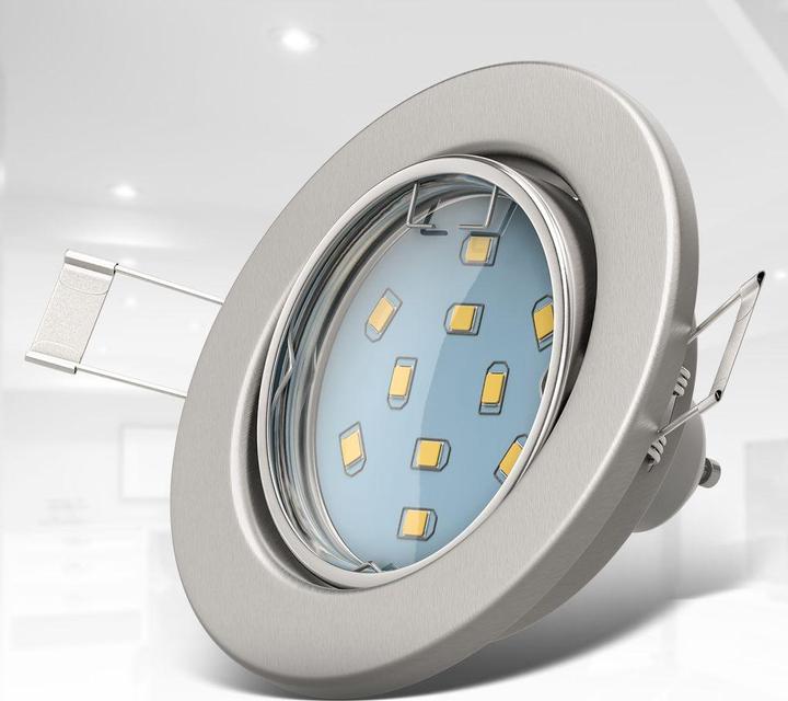 Image du produit B.K.Licht Lot de 6 spots encastrés (250 lm, GU10)