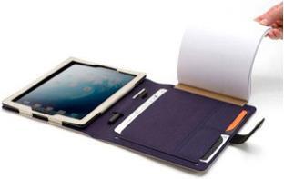 Actual product image booq pad, case with integr. notepad for iPad (iPad 2011 (2nd gene))