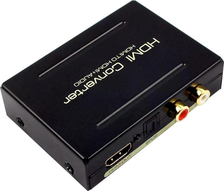 Produktbild JTI Audio-Splitter, HDMI bis HDMI + SPDIF + RCA - USB