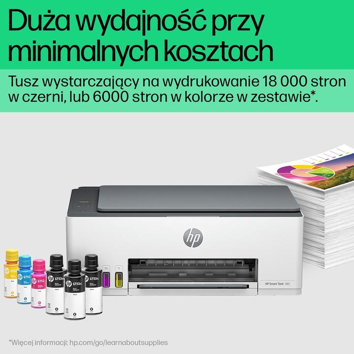 Image du produit HP Réservoir Smart 580 (Réservoir d'encre, Couleur)