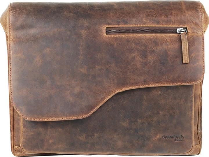Produktbild Greenland Nature Montana Messenger Leder 40 cm Laptopfach (13 l)