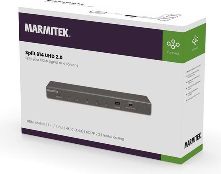 Immagine prodotto Marmitek Distributore HDMI Split 614 UHD 4K