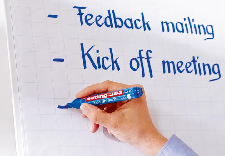 Produktbild Edding Flipchart Marker 383 (Blau, 5 mm, 1 x)