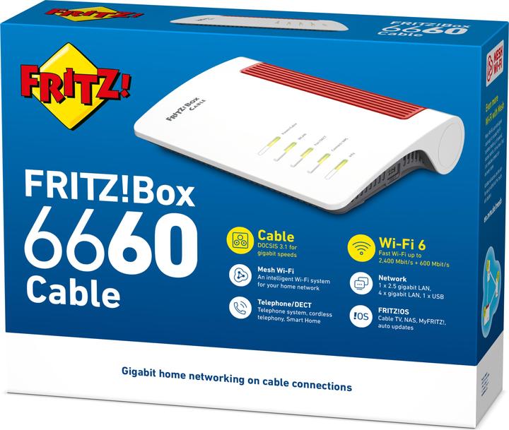 Produktbild AVM FRITZ!Box 6660 Cable International
