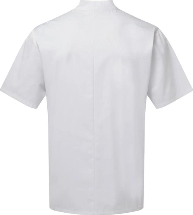 Actual product image Premier Unisex Adult Essential Short-Sleeved Chef Jacket (L)