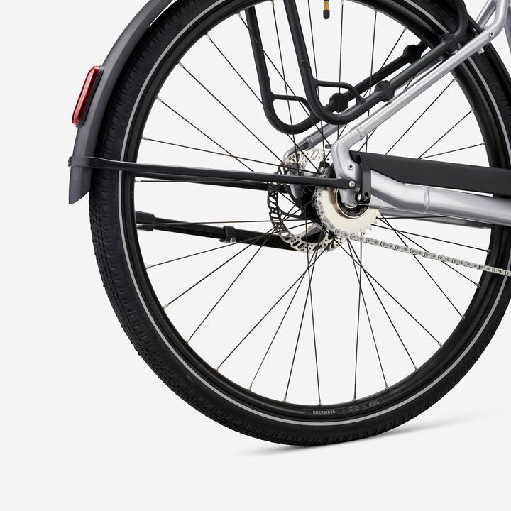Actual product image Rockrider E-bike trekking bike 28 inch E-ACTV 900 automatic transmission low entry - grey