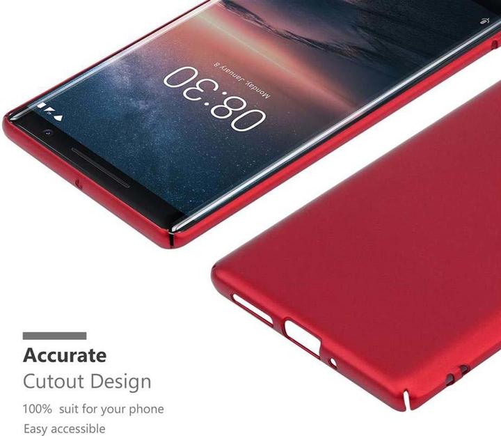 Image du produit Cadorabo Hard Cover Couverture métallique mate (Nokia 8 Sirocco)