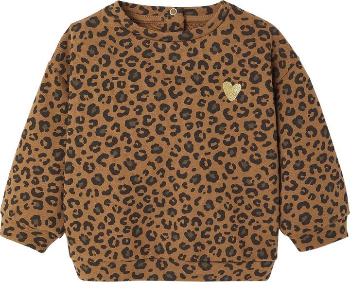 Produktbild Envie de Fraise Bio-Kollektion: Baby Sweatshirt Mama & Tochter-Capsule LEOPARD (68)