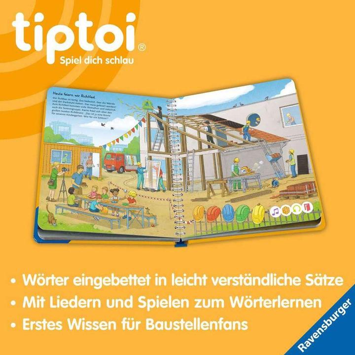 Produktbild tiptoi Mein Wörter-Bilderbuch - Baustelle (Deutsch, Stefan Richter, Sandra Grimm, 2023)