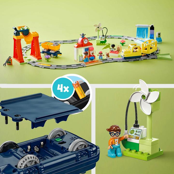 Actual product image LEGO Grosse interaktive Eisenbahn (10428)