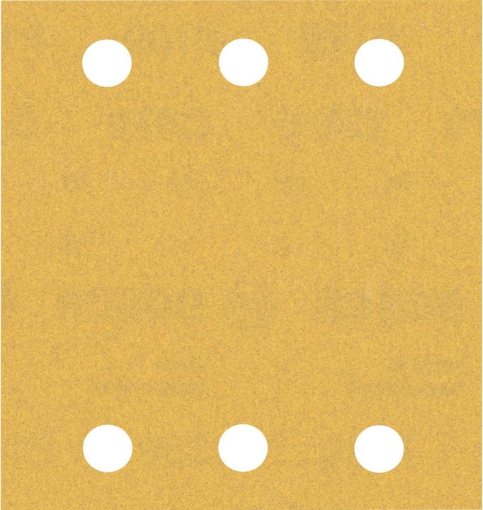 Produktbild Bosch Professional Zubehör EXPERT C470 Schleifpapier mit 6 Löchern für Schwingschleifer, 115 x 107 mm, G 180, 10-tlg. (180)