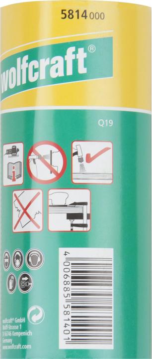 Produktbild wolfcraft Schleifpapierrolle für Metall/Lack, 3 m x 115 mm, Körnung 320 (320)