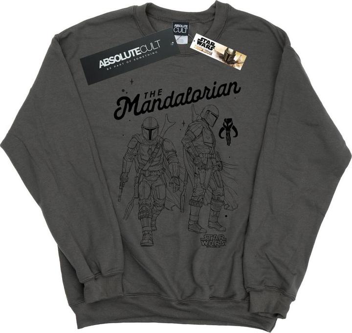 Star Wars The Mandalorian Hunter Profile Sweatshirt (XL)