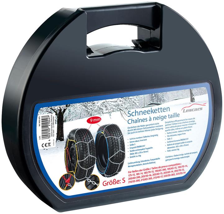 Actual product image Lescars Snow chains