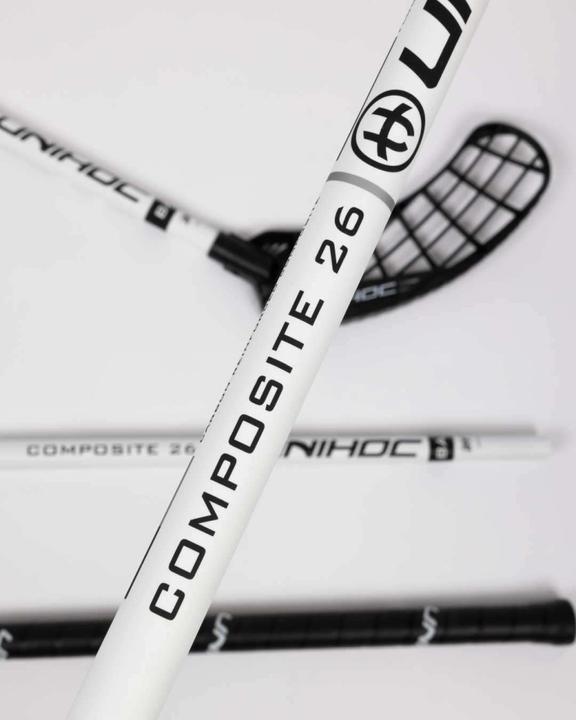 Immagine prodotto Unihoc EPIC COMPOSITE 26 schwarz/weiss 23/24-104 cm-Links (104 cm, A sinistra)